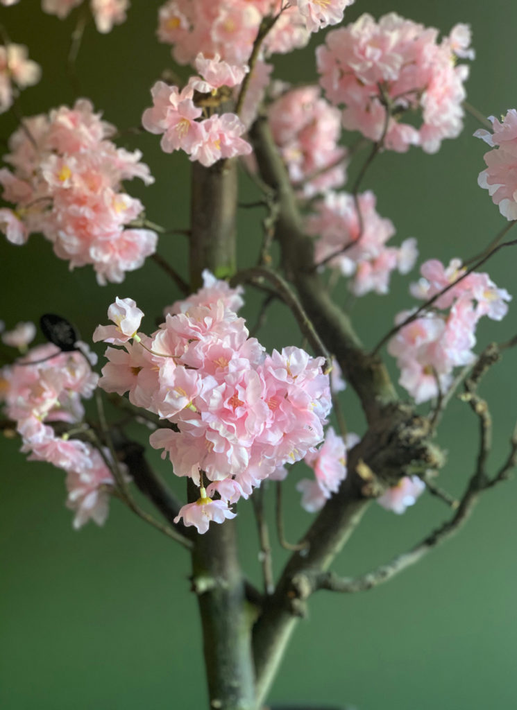 Zacht Roze Kersen Bloesem Tak 125cm Cherry Blossom Kunst Bloesembomen