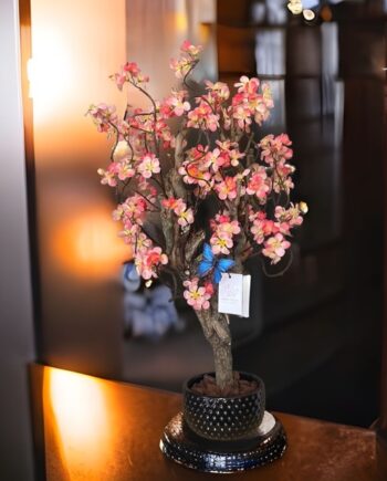 Kunst bloesemboom - peach - 75cm