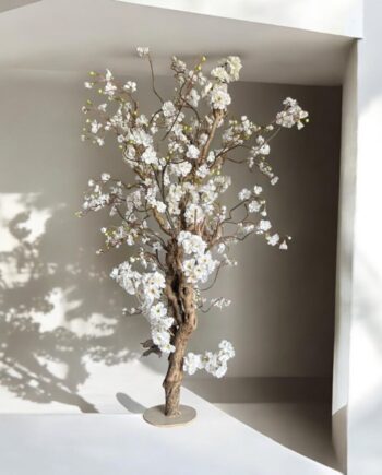 Kunst kersen bloesemboom - Rituals boom - Sakura boom - Japanse bloesemboom - wit - 120cm - *AANBIEDING*