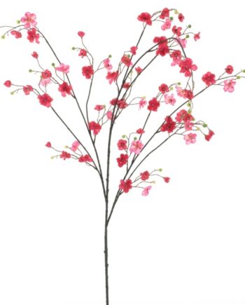 Kunstbloesemtakken - Zohra - 130cm - Fel roze -