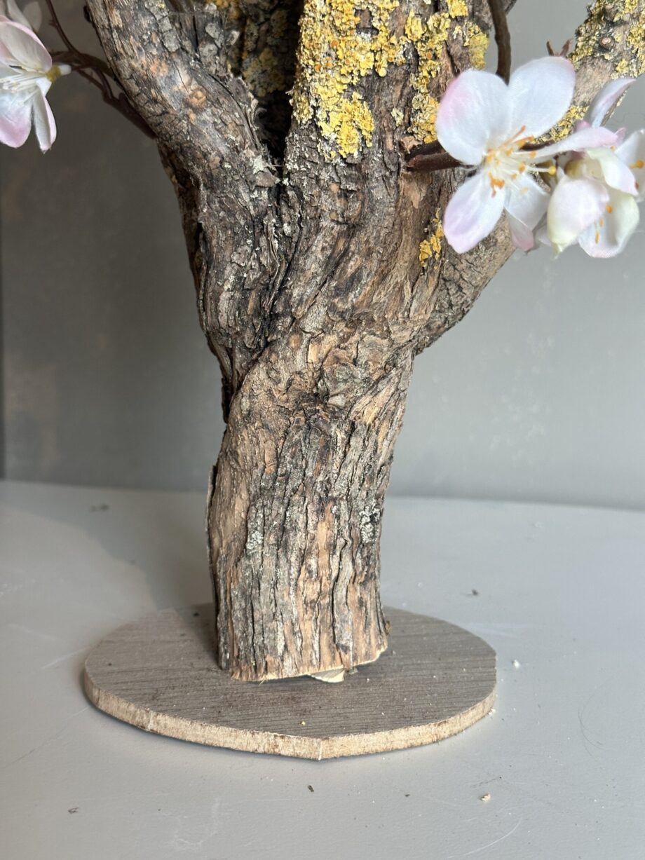 Mini Kunst bloesemboom - 50cm hoog - zacht roze Kerselaar