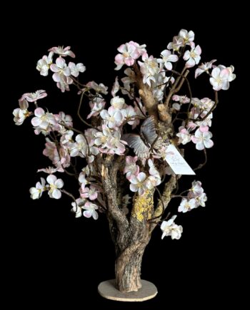 Mini Kunst bloesemboom - 50cm hoog - zacht roze Kerselaar