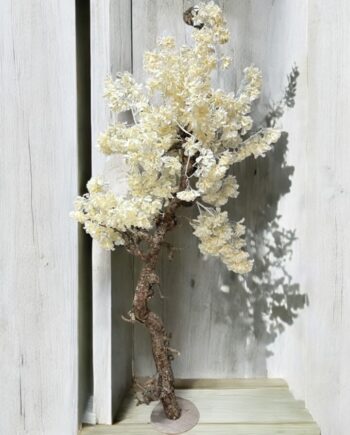 OUTLET - Kunst bloesemboom - 165cm - Fluffy creme wit