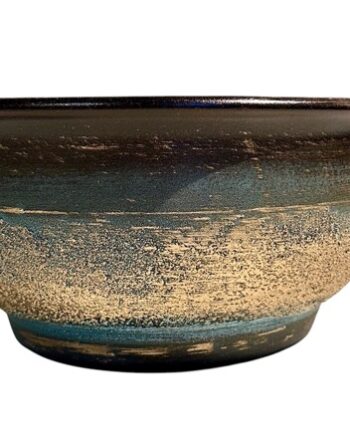 Blauw Brons Goud - schaal voor een kunstbloesemboom - Chique