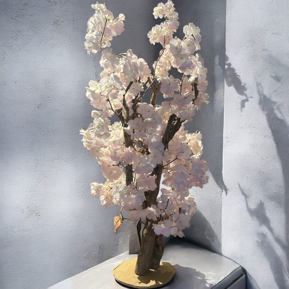 Kunst bloesemboom - Nieuwe Fluffy - zacht roze - 75cm